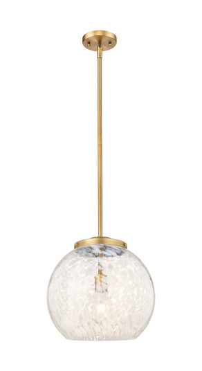 Franklin Restoration LED Pendant in Brushed Brass (405|221-1S-BB-G1216-14WM)