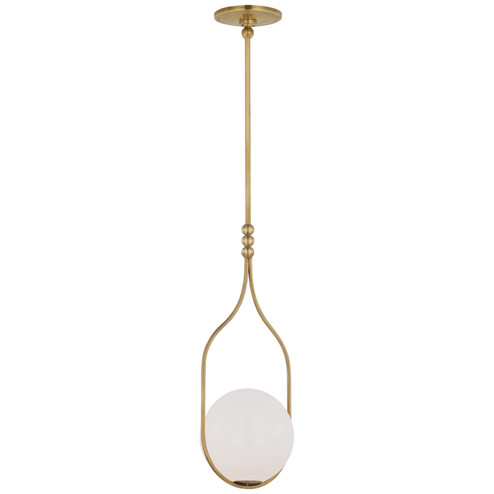 Jodo LED Pendant in Hand-Rubbed Antique Brass (268|WS 5020HAB-WG)