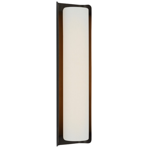 Penumbra LED Wall Sconce in Bronze and Linen (268|WS 2076BZ/L)