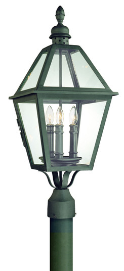 Townsend Three Light Post Lantern in Textured Black (67|P9625-TBK)