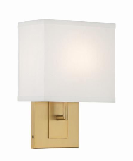 Brent One Light Wall Sconce in Vibrant Gold (60|BRE-A3632-VG)