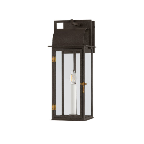 Bohen One Light Outdoor Wall Sconce in French Iron/Patina Brass (67|B2219-FRN/PBR)