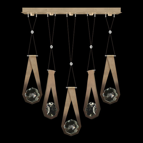 Aria LED Linear Pendant in Bronze (48|100006-3-22222)