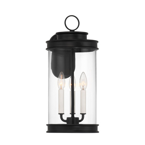 Englewood Three Light Outdoor Wall Lantern in Matte Black (51|5-905-BK)