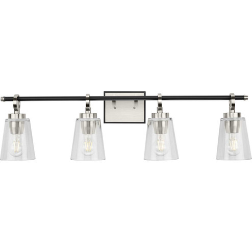 Cassell Four Light Bath & Vanity in Brushed Nickel (54|P300483-009)