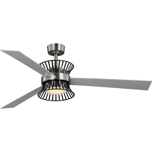 Bisbee 55''Ceiling Fan in Brushed Nickel (54|P250110-009-30)