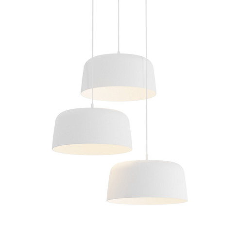 Yurei LED Pendant in Matte White (240|YUP-C3-SW-MWT+MMWT)