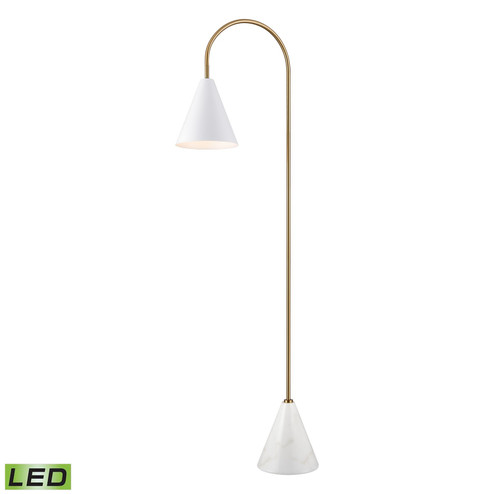 Tully LED Floor Lamp in Matte White (45|H0019-11063-LED)