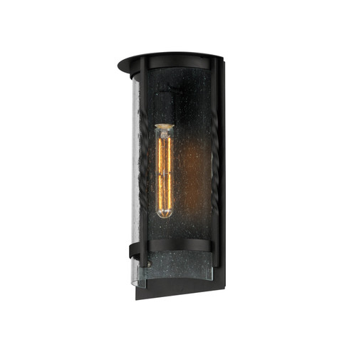 Foundry One Light Outdoor Wall Sconce in Black (16|30192CDBK)