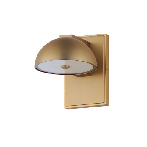Cauldron LED Outdoor Wall Sconce in Gold (86|E30243-GLD)