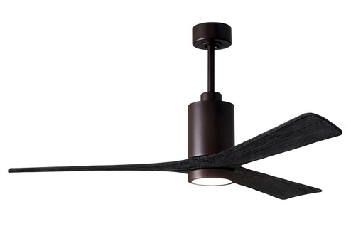 Patricia 60''Ceiling Fan in Textured Bronze (101|PA3-TB-BK-60)