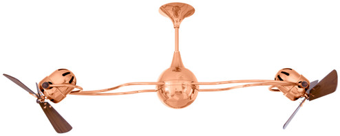 Italo Ventania 53''Ceiling Fan in Polished Copper (101|IV-CP-WD)