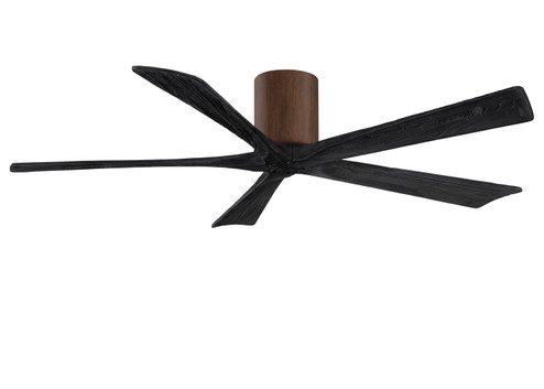 Irene 60''Ceiling Fan in Walnut tone (101|IR5H-WN-BK-60)