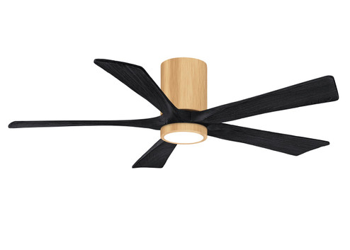 Irene 52''Ceiling Fan in Light Maple (101|IR5HLK-LM-BK-52)