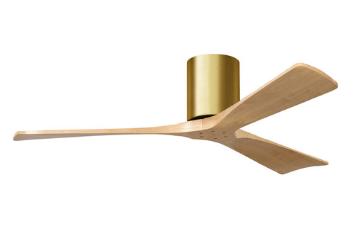 Irene 52''Ceiling Fan in Brushed Brass (101|IR3H-BRBR-LM-52)