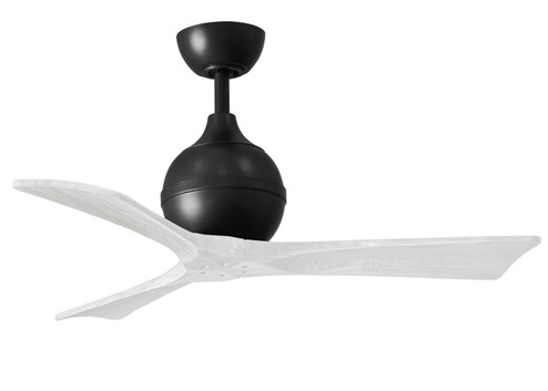 Irene 42''Ceiling Fan in Matte Black (101|IR3-BK-MWH-42)