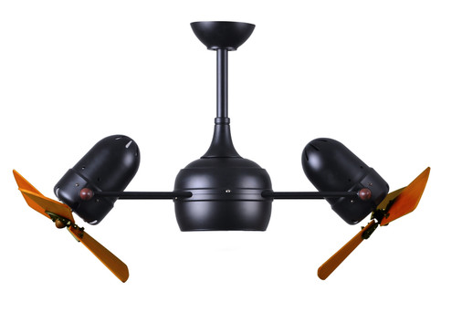 Dagny 41''Ceiling Fan in Matte Black (101|DGLK-BK-WD)