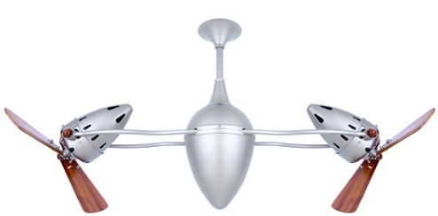 Ar Ruthiane 48''Ceiling Fan in Brushed Nickel (101|AR-BN-WD-DAMP)