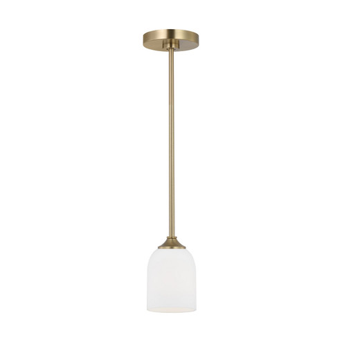 Emile One Light Mini Pendant in Satin Bronze (1|GLP1021SB)