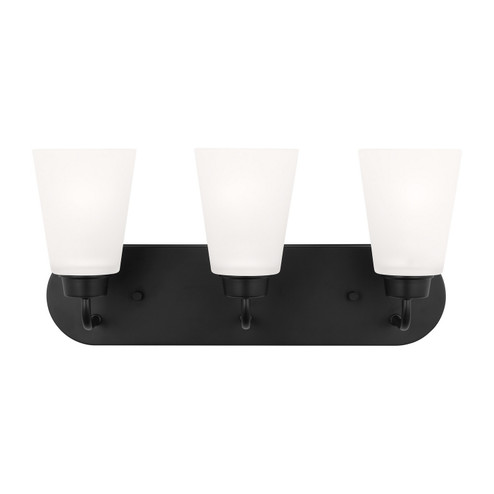 Kerrville Three Light Wall / Bath in Midnight Black (1|4415203-112)