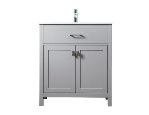 Harrison SIngle Bathroom Vanity in Grey (173|VF28830GR)