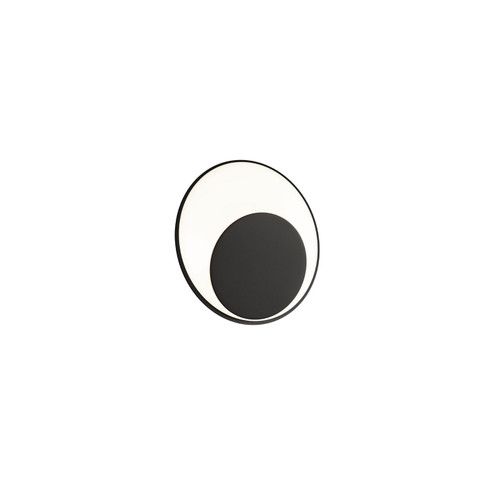 Ogle LED Wall Sconce in Black (34|WS-93409-30-BK)