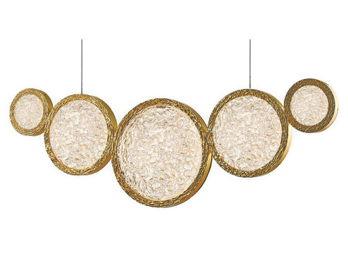 Bottega LED Chandelier in Polished Brass (192|HF5010-PB)