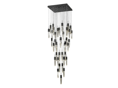 The Original Aspen 41 Light Flush Mount Pendant in Dark Bronze (192|HF1903-41-AP-DBZ)