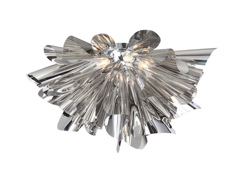 Bowery Lane Seven Light Flush Mount in Chrome (192|HF1303-CH)