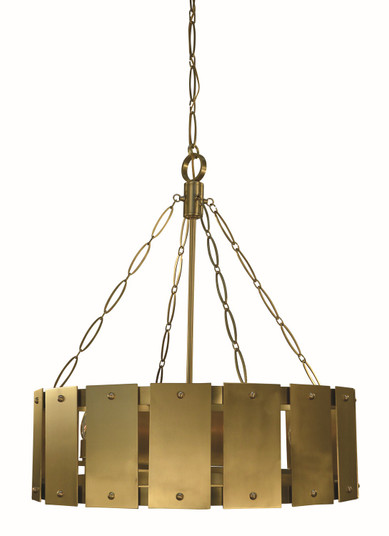 Barrington Eight Light Chandelier in Brushed Brass (8|5868 BR)