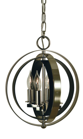 Constellation Four Light Pendant in Brushed Brass with Matte Black (8|4650 BR/MBLACK)