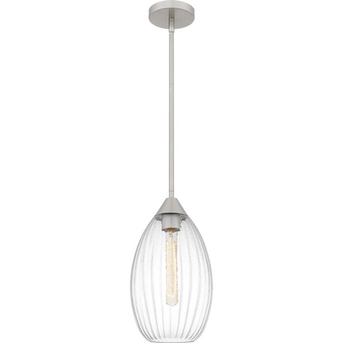 Quoizel Piccolo Pendant One Light Mini Pendant in Brushed Nickel (10|QPP6756BN)