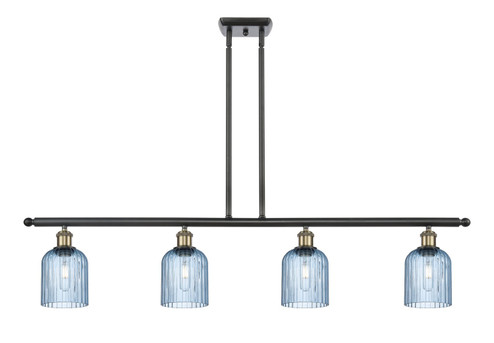 Ballston Four Light Island Pendant in Black Antique Brass (405|516-4I-BAB-G559-5BL)