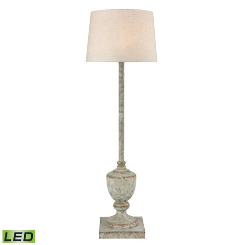 Regus LED Floor Lamp in Antique Gray (45|D4390-LED)