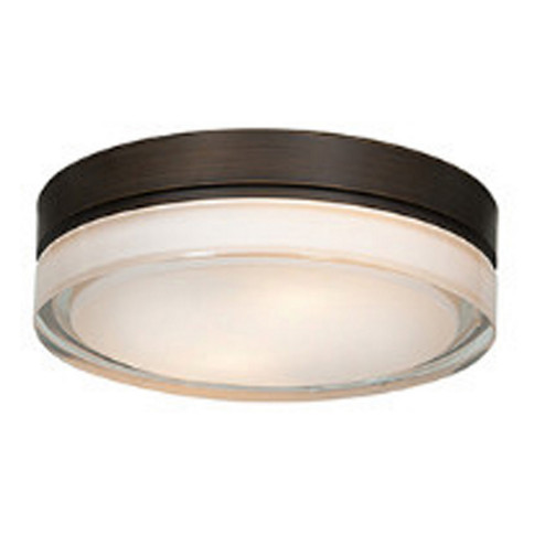 Solid LED Flush Mount in Bronze (18|20775LEDD-BRZ/OPL)