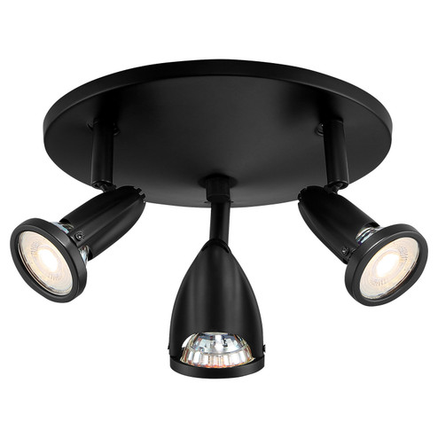 Cobra LED Spotlight Cluster in Black (18|52103LEDDLP-BL)
