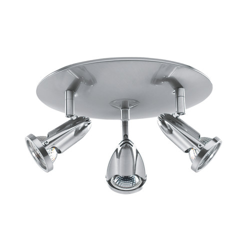 Cobra LED Spotlight Cluster in Brushed Steel (18|52103LEDDLP-BS)