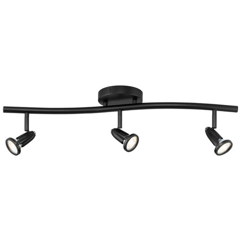 Cobra LED Wall or Ceiling Spotlight Bar in Black (18|52203LEDDLP-BL)