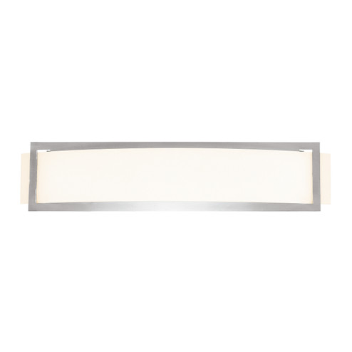 Argon Two Light Wall Fixture in Brushed Steel (18|62105-BS/OPL)