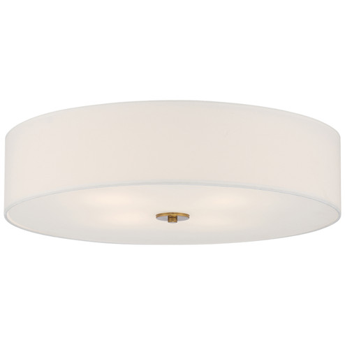 Mid Town LED Flush Mount in Antique Brushed Brass (18|64064LEDDLP-ABB/WH)