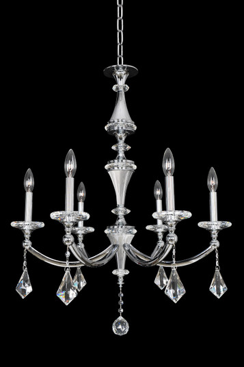 Floridia Six Light Chandelier in Chrome (238|012171-010-FR001)