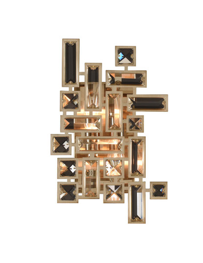 Vermeer Two Light Wall Bracket in Brushed Champagne Gold (238|11191-038-FR001)