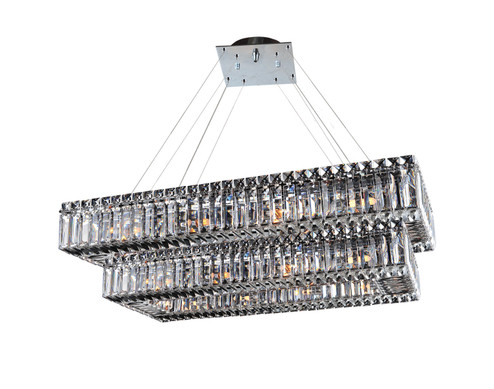 Baguette 26 Light Pendant in Chrome (238|11778-010-FR001)