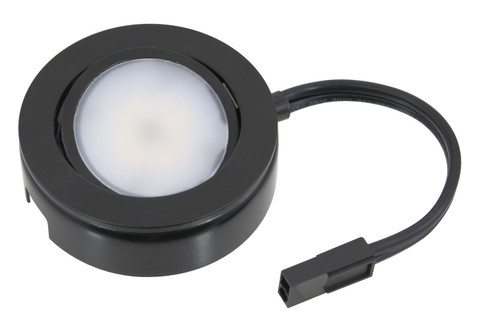 MVP Puck Light LED Puck Light in Black (303|MVP-1-BK)