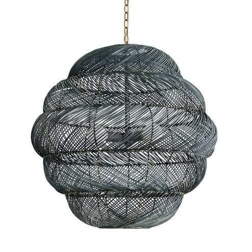 Gwen Three Light Pendant in Dark Gray (314|45624)