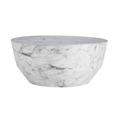 Godwin Cocktail Table in White Faux Marble (314|5639)