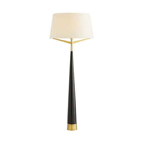 Elden One Light Floor Lamp in Black (314|79172-331)