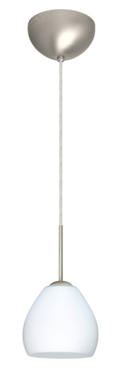 Bolla One Light Pendant in Satin Nickel (74|1BC-412207-HAL-SN)