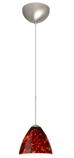 Mia One Light Pendant in Satin Nickel (74|1XC-177941-LED-SN)