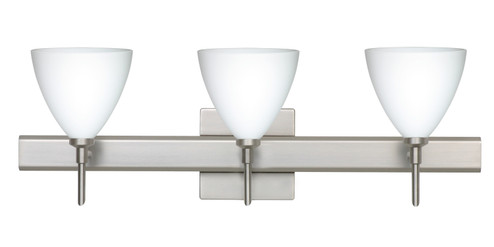 Mia Three Light Wall Sconce in Satin Nickel (74|3SW-177907-SN-SQ)